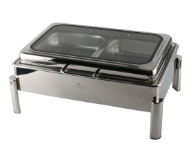 PABLO Hidraulic Chafing Dish 9L Silver VCF011-S